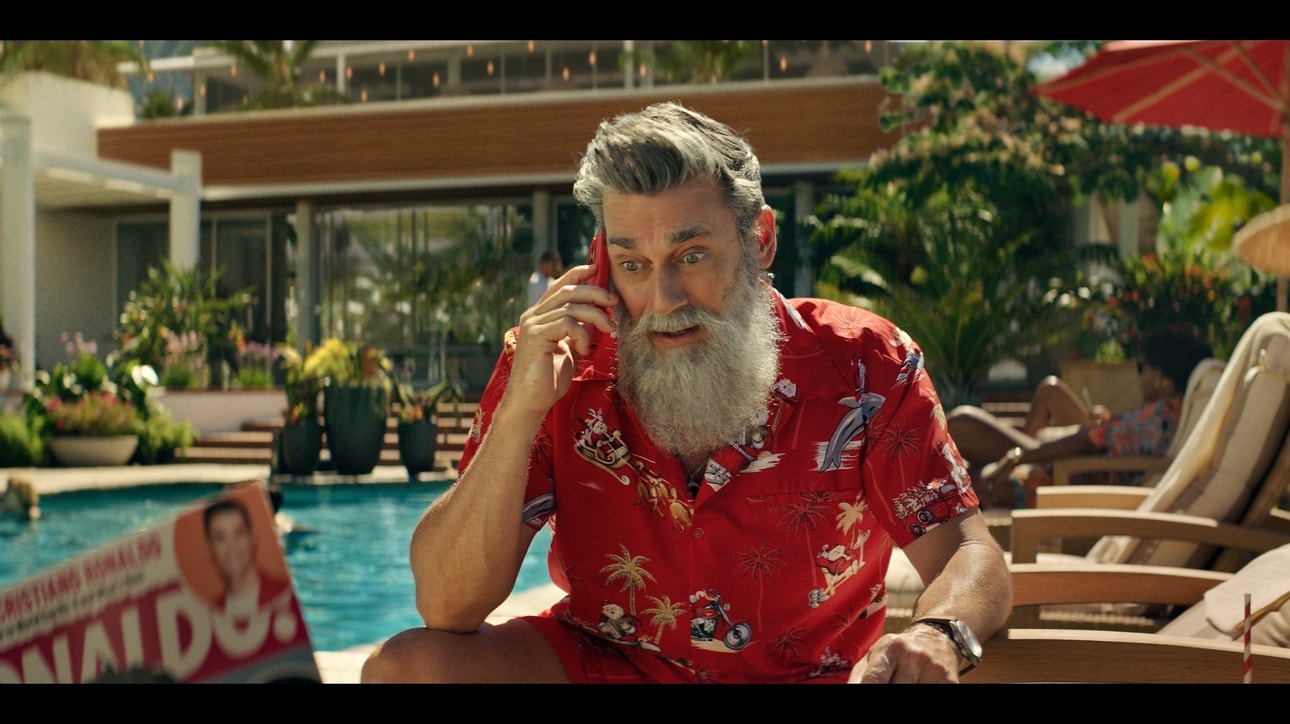 2022 FIFA Men's World Cup: Jon Hamm as Santa Claus gets his holiday cut short