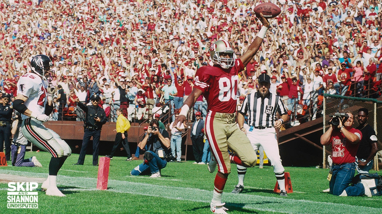 Jerry Rice crowned the greatest non-QB in NFL history | UNDISPUTED