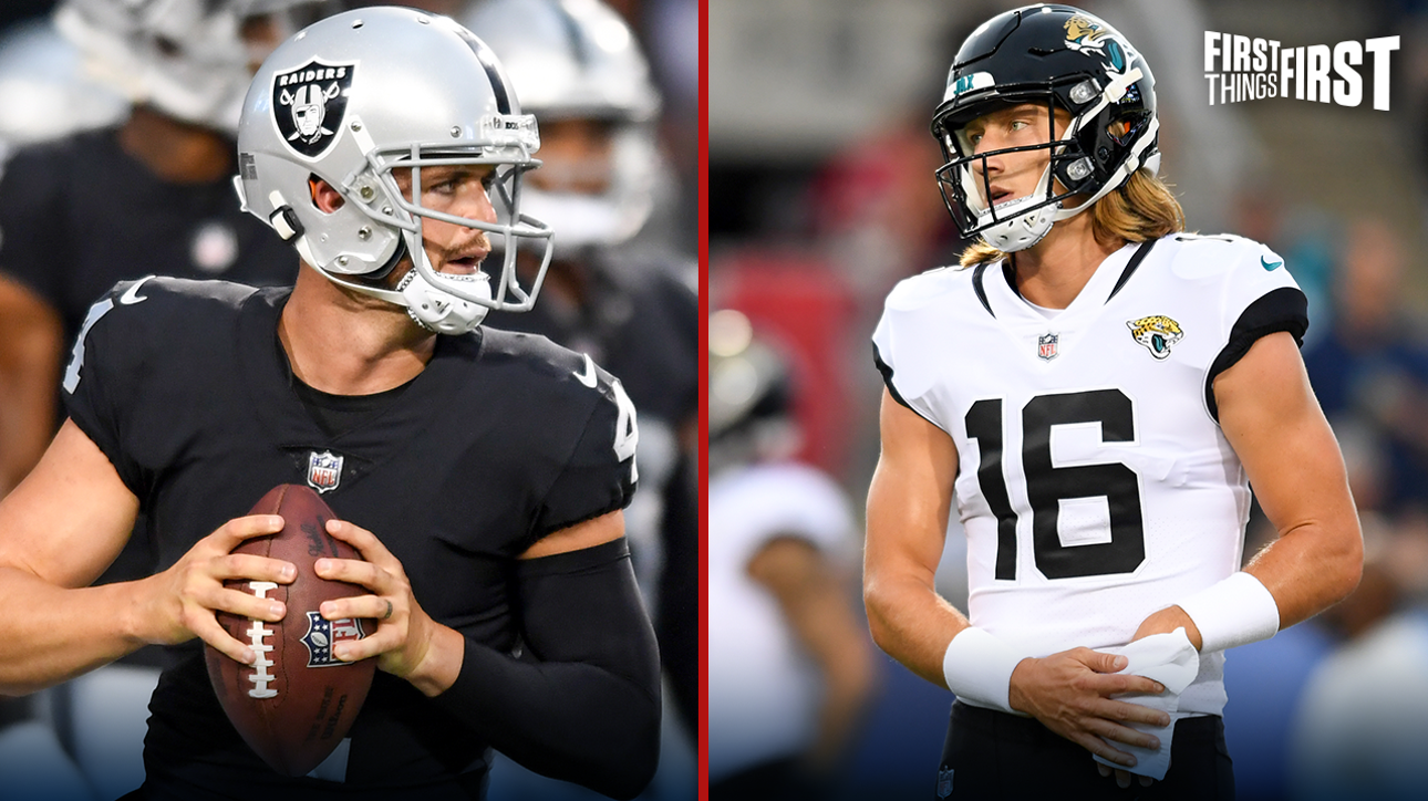 Raiders shut down Jags in HOF preseason opener | FIRST THINGS FIRST