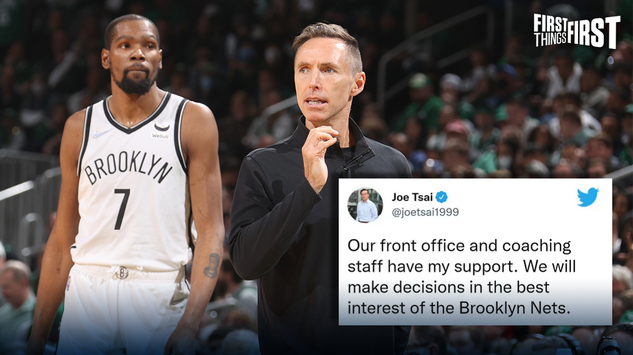 KD to Nets: 'Trade me or fire Steve Nash, Sean Marks' | FIRST THINGS FIRST