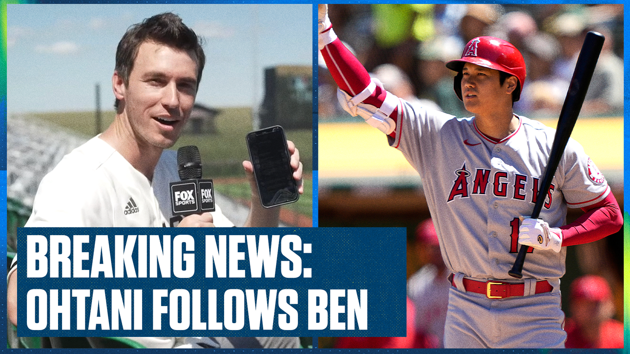 Shohei Ohtani follows Ben Verlander on Instagram | Flippin' Bats