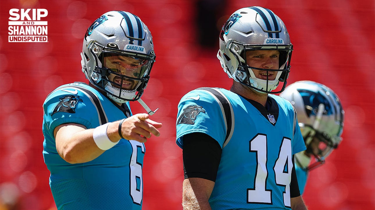 Should Baker Mayfield or Sam Darnold be QB1 for Panthers? | UNDISPUTED