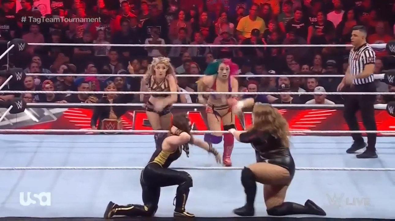 Alexa Bliss & Asuka take on Nikki A.S.H. & Doudrop in Tag Team Championship Tournament | WWE on FOX