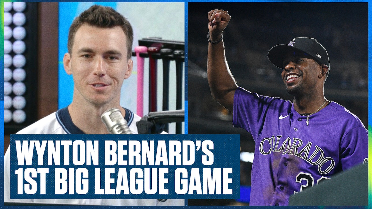Colorado Rockies' Wynton Bernard on his first MLB game, first MLB hit & MUCH more! | Flippin' Bats