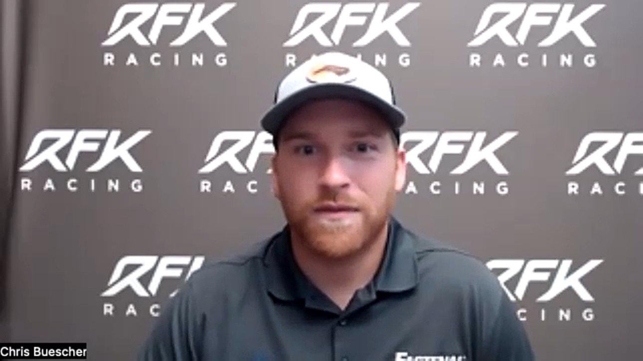 Chris Buescher says his mother is happy that people are embracing calling him Christopher