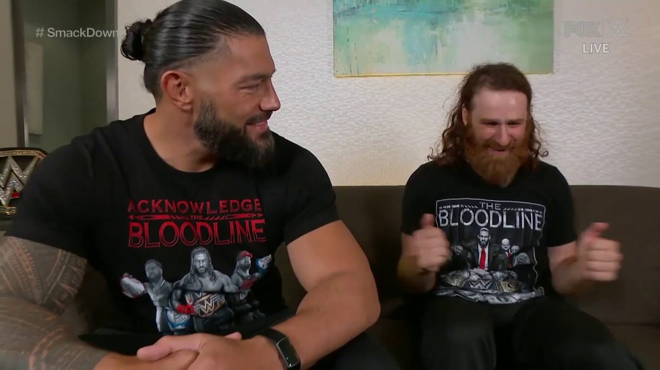 Roman Reigns wants Sami Zayn to bring the IC Title to The Bloodline | WWE on FOX