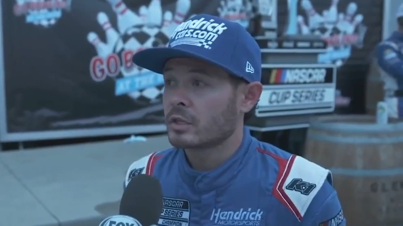 Kyle Larson on his run-in with Chase Elliott