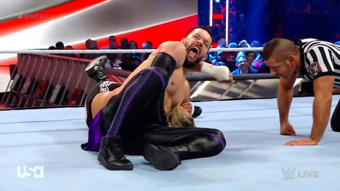 Finn Bálor brutalizes Dolph Ziggler with help from Rhea Ripley, making a mark for Judgment Day