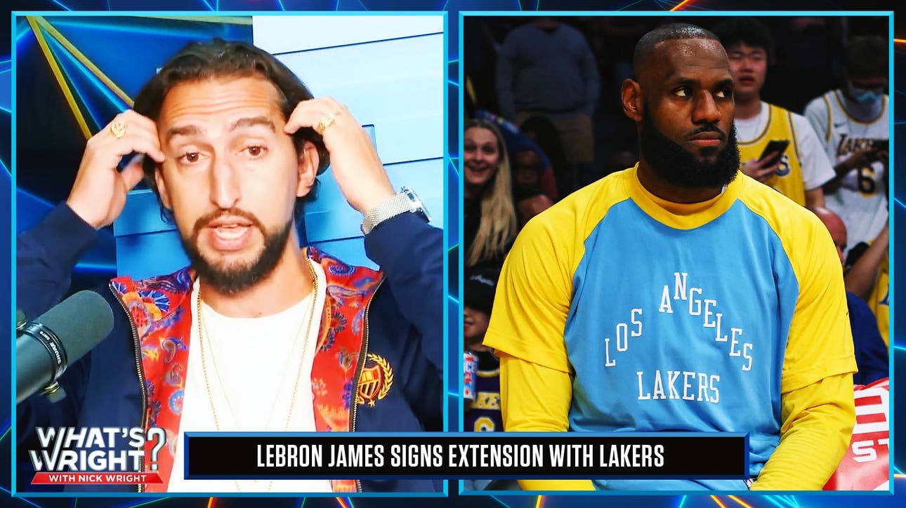 Why LeBron James signed an extension with the Los Angeles Lakers | What's Wright?