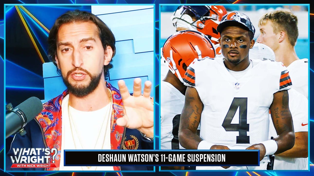 Deshaun Watson's 11-game suspension & what it means for the Browns | What's Wright?