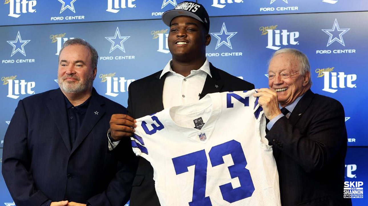 Cowboys rookie Tyler Smith likely to replace injured Tyron Smith at LT | UNDISPUTED