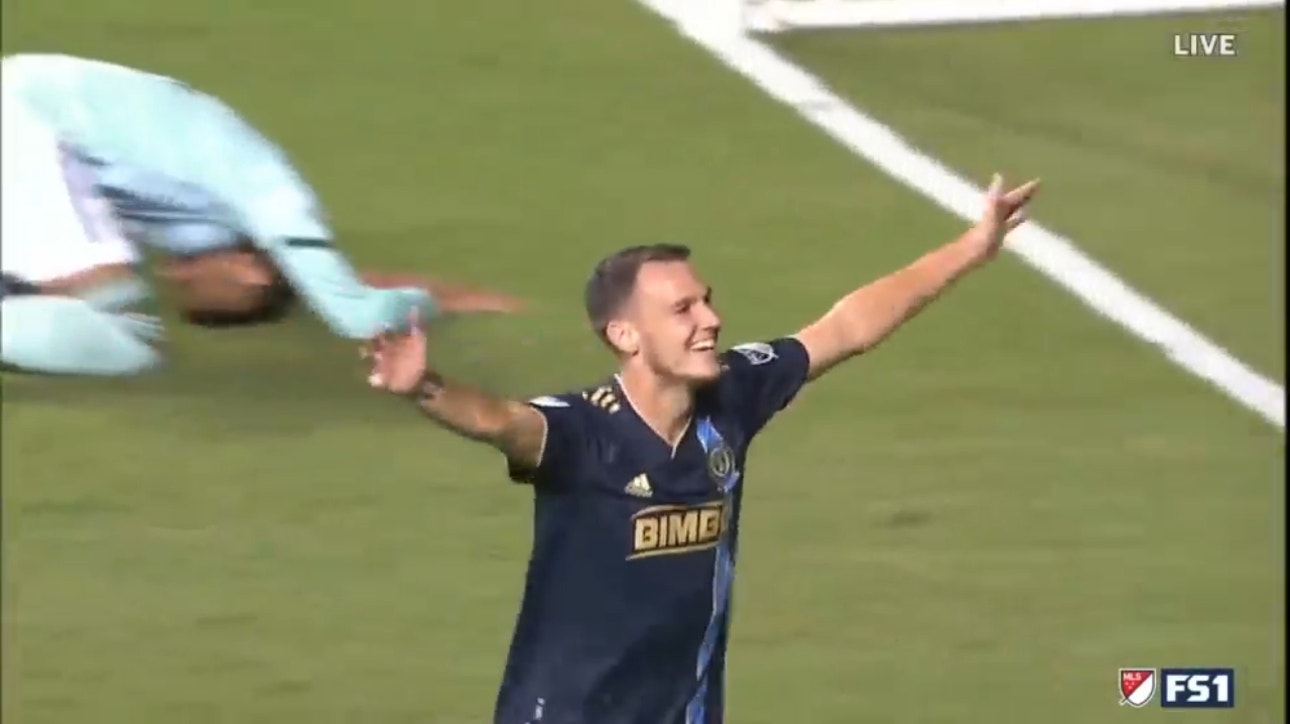 Dániel Gazdag's tap in extends Philadelphia Union's lead vs. Atlanta United, 3-1