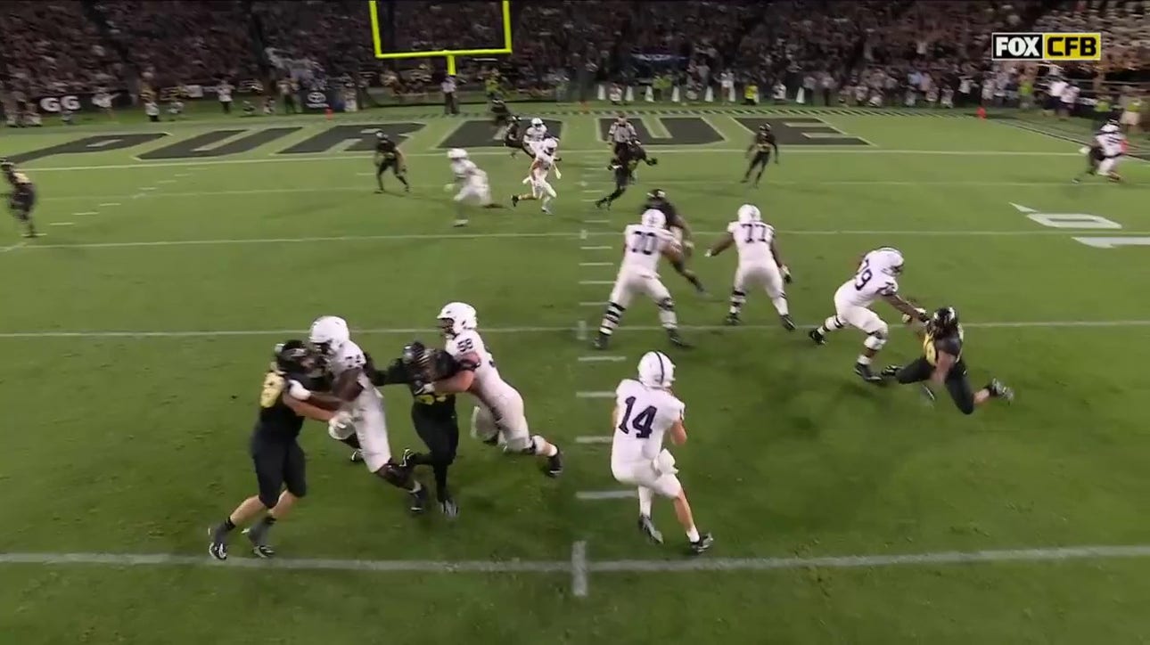 Sean Clifford shows off impressive composure in Penn State's opening TD vs. Purdue