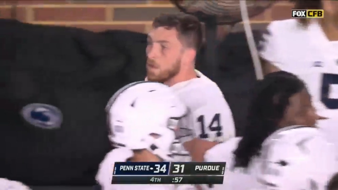 Penn State's Sean Clifford delivers a CLUTCH game-winning TD drive vs. Purdue