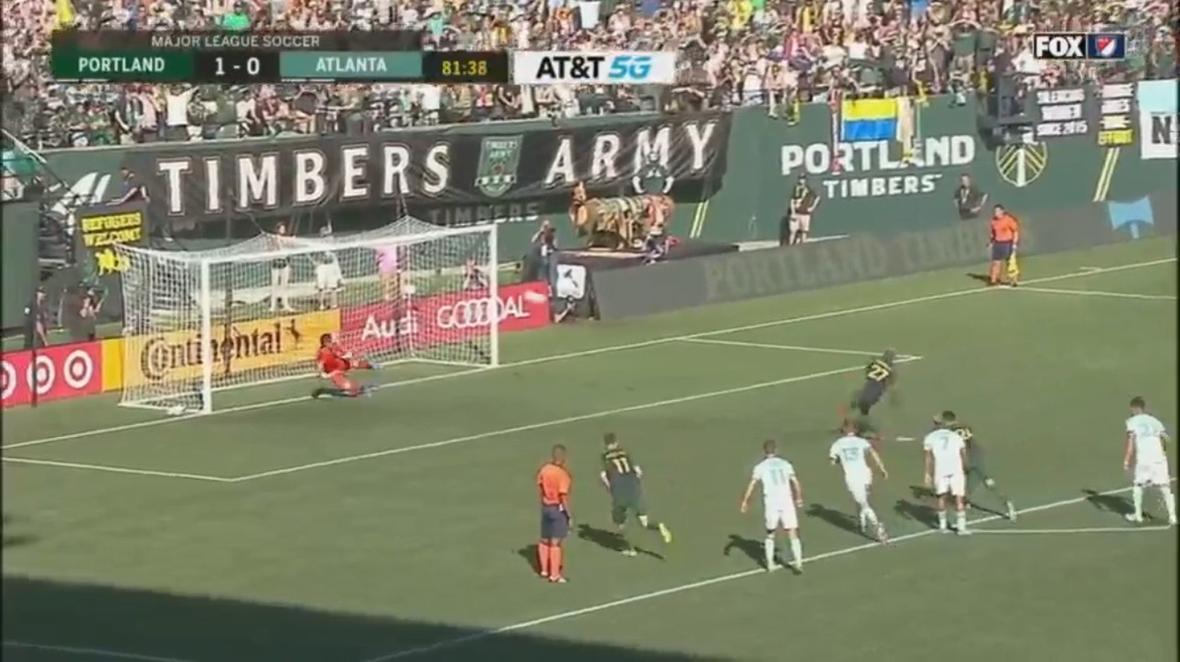 Dairon Asprilla converts Portland Timbers' 2nd penalty vs. Atlanta United