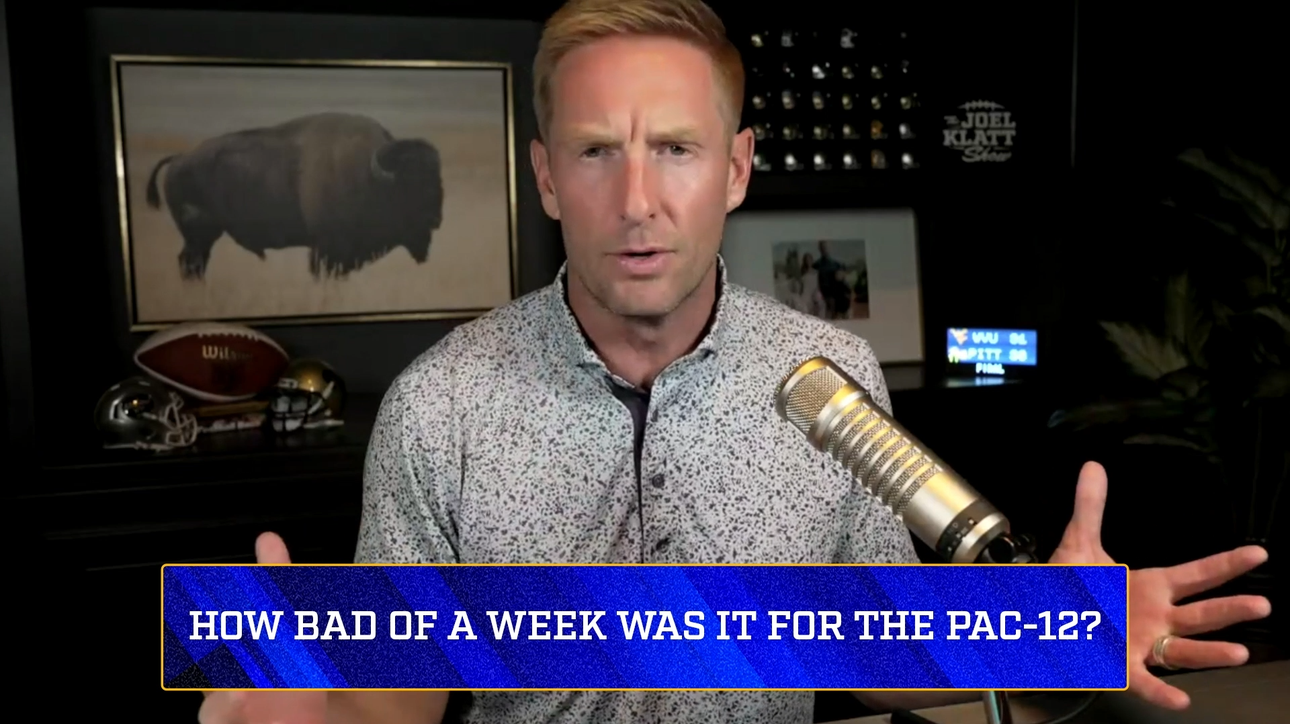 A rough Week 1 for the Pac-12 leaves the conference in disarray | Joel Klatt Show