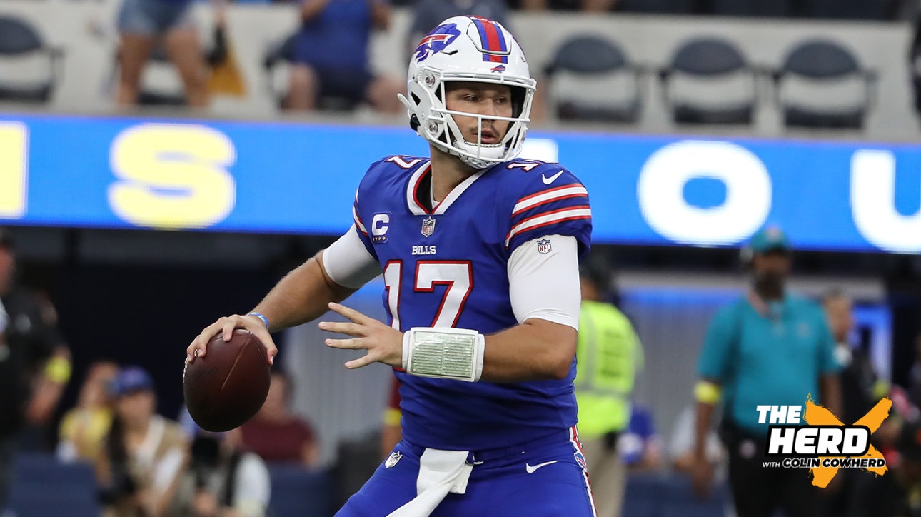 How Josh Allen's big game vs. Rams makes his case for MVP in Week 1 | THE HERD