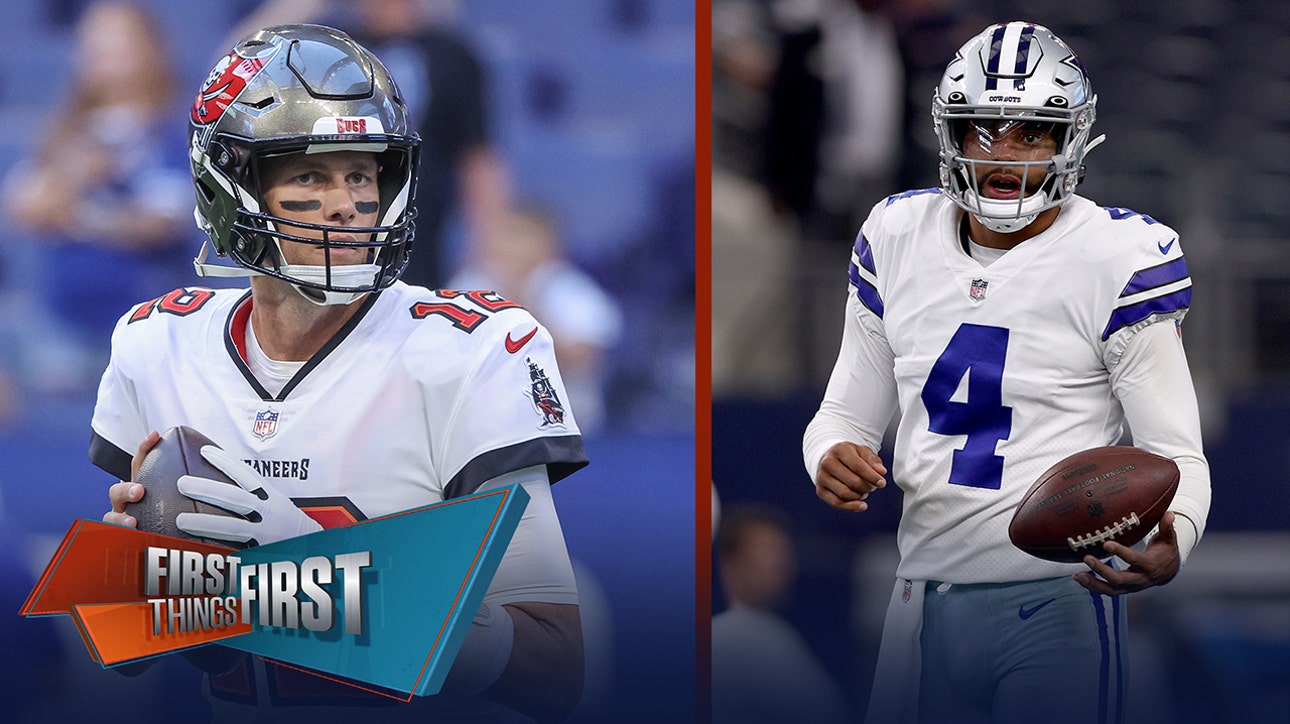 Brady or Dak: Who needs a win more in Week 1? | FIRST THINGS FIRST