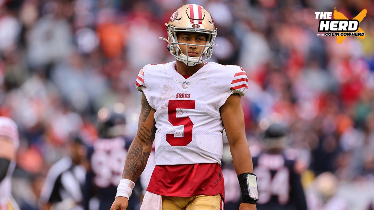 Trey Lance's struggles in rain leads to 49ers 19-10 loss vs. Bears | THE HERD