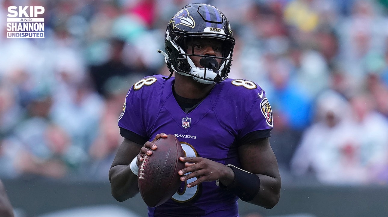 Lamar Jackson throws 3 TDs en route to Ravens win vs. Jets | UNDISPUTED