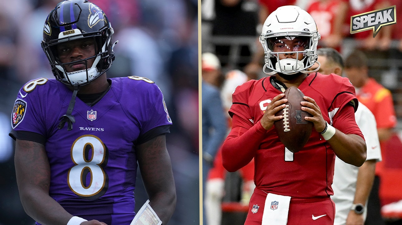 Ravens offered Lamar Jackson more guaranteed money than Kyler Murray | SPEAK