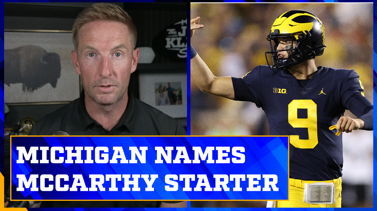 J.J. McCarthy wins the starting job for the Michigan Wolverines | The Joel Klatt Show