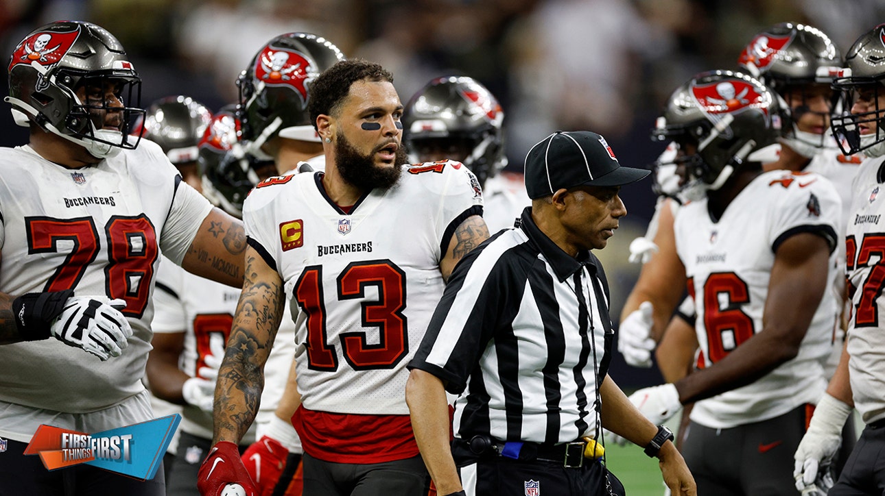 Bucs' Mike Evans suspended one game for role in brawl vs. Saints | FIRST THINGS FIRST
