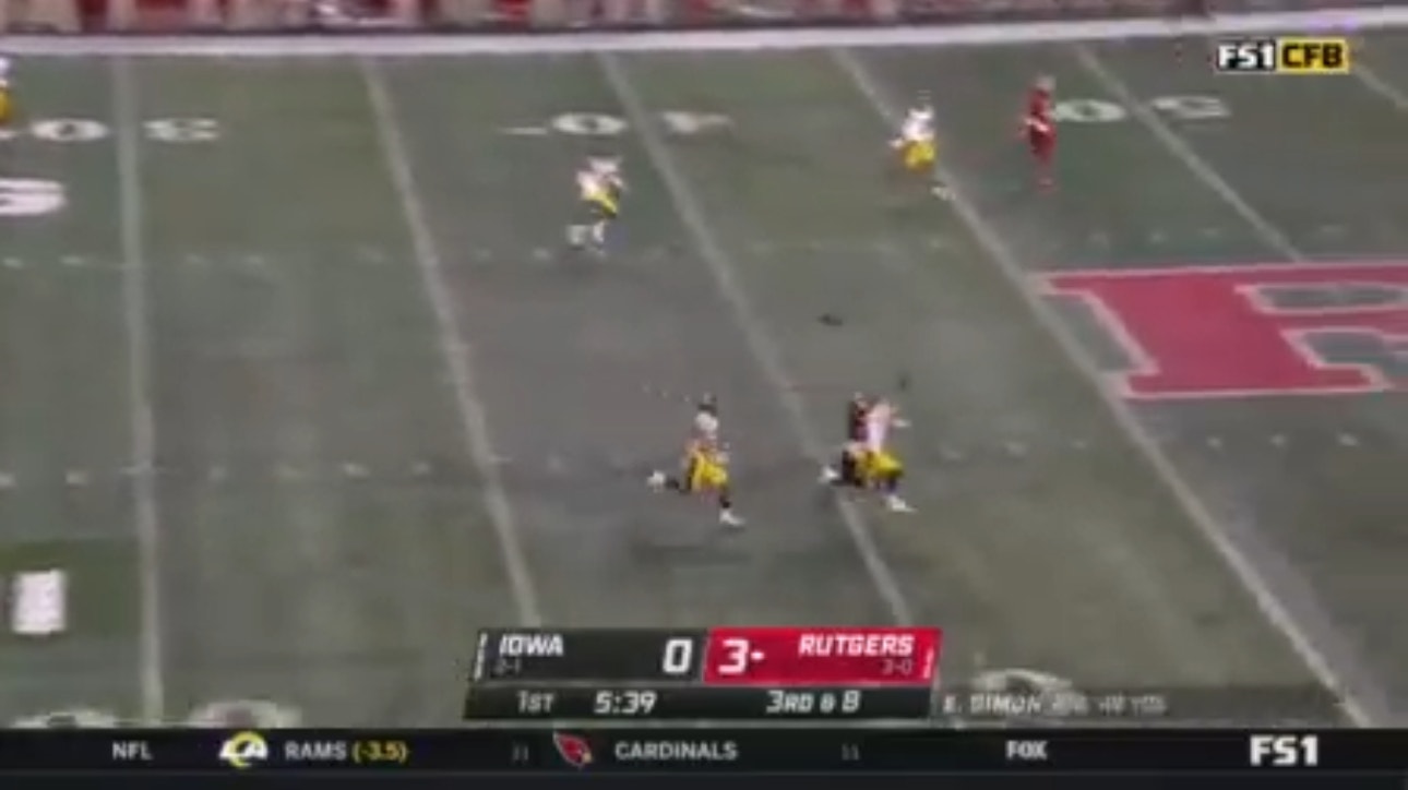 Cooper DeJean returns pick-six 45 yards for Hawkeye touchdown