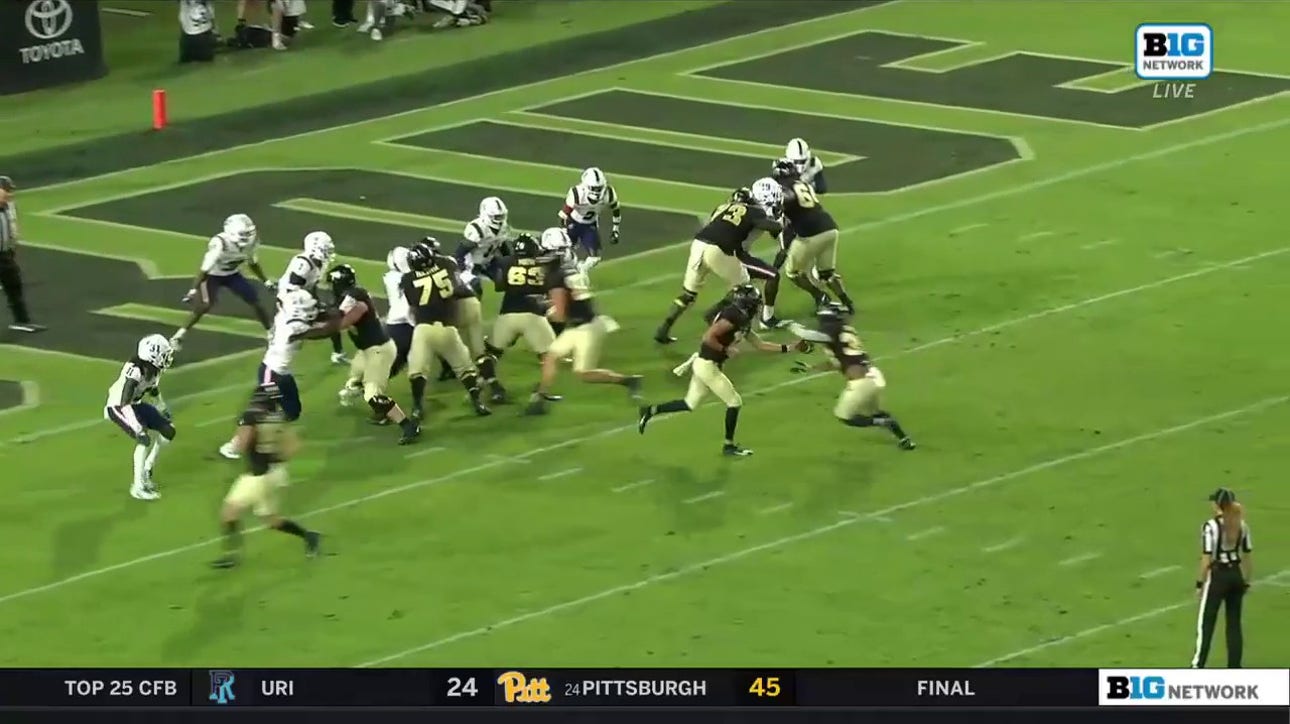 Dylan Downing dives for rushing TD, helps Purdue extend their lead vs. Florida Atlantic