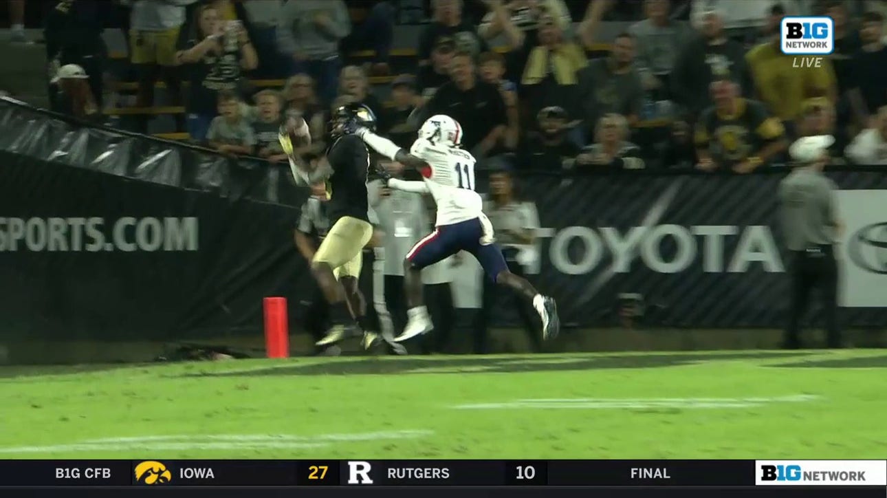 Purdue's TJ Sheffield makes a WILD catch vs. Florida Atlantic