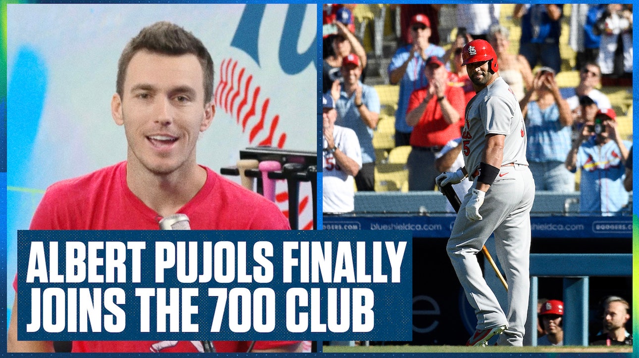 Albert Pujols reaches 700 home runs joining Barry Bonds, Hank Aaron, and Babe Ruth | Flippin' Bats