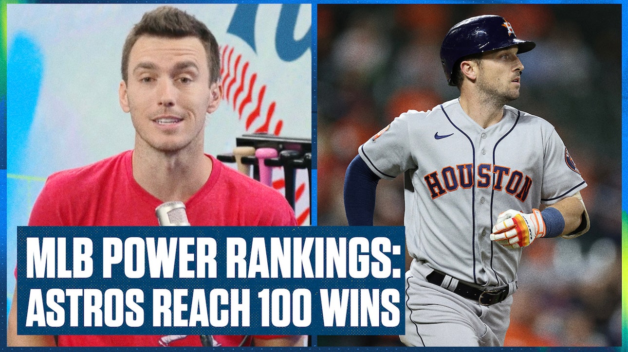 Houston Astros join the 100 win club & headline this week's MLB Power Rankings | Flippin' Bats
