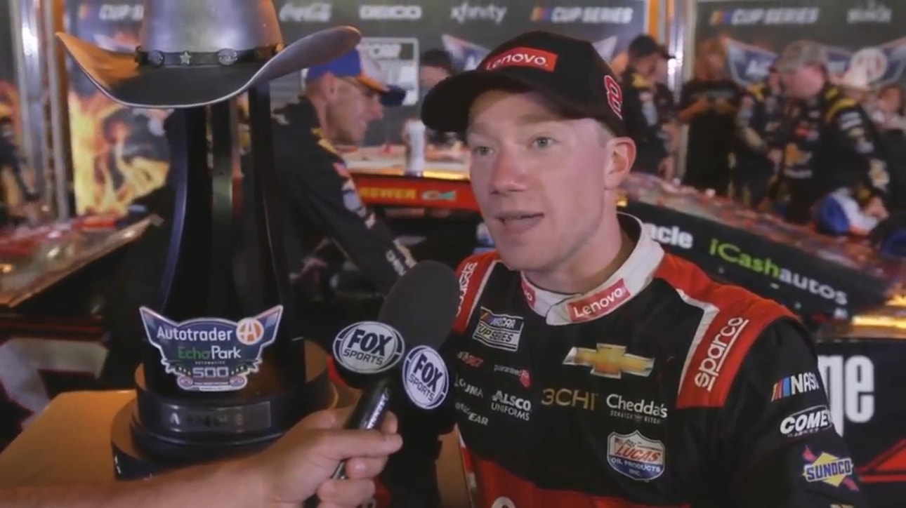 Tyler Reddick: "We won. I don't know how to explain it."