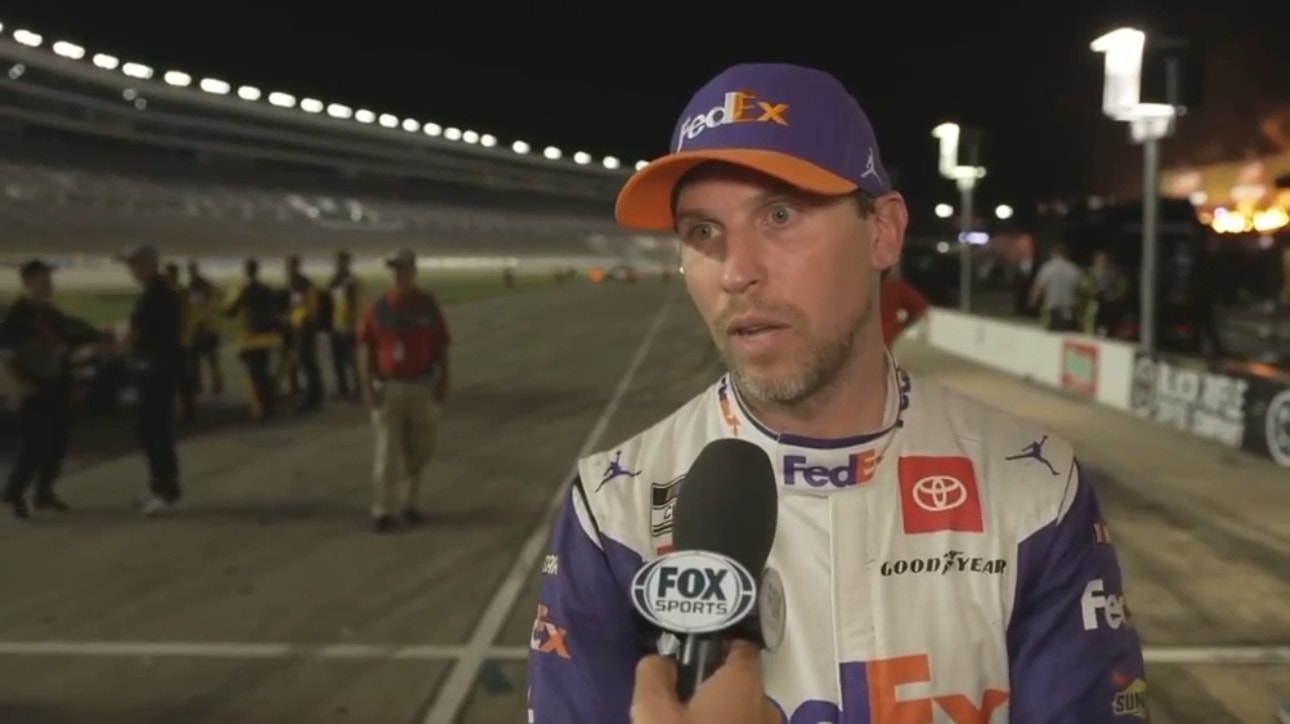 Denny Hamlin on his frustration with William Byron