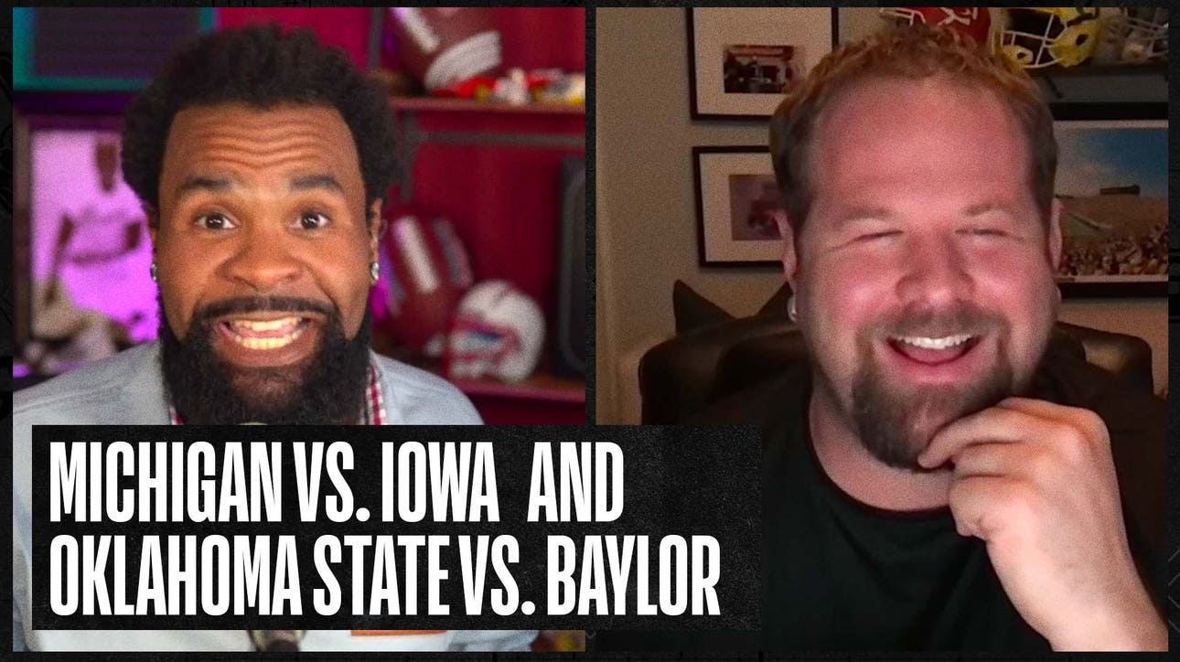 Michigan-Iowa and Oklahoma State-Baylor: Geoff Schwartz's keys to the games | Number One CFB Show
