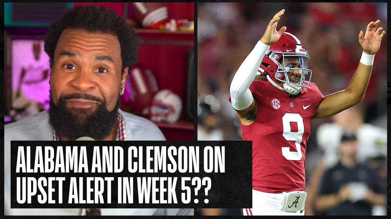 Are Alabama and Clemson on upset alert? Featuring Geoff Schwartz | Number One College Football Show