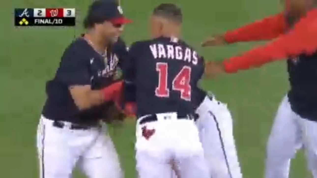 CJ Abrams hits walk-off single as Nationals defeat Braves 3-2