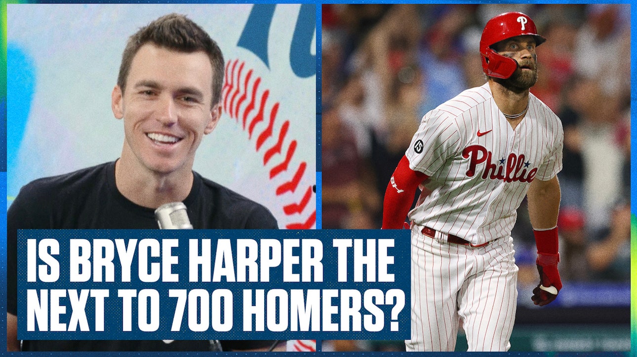 Could Philadelphia Phillies' Bryce Harper be the next hitter to reach 700 home runs? | Flippin' Bats