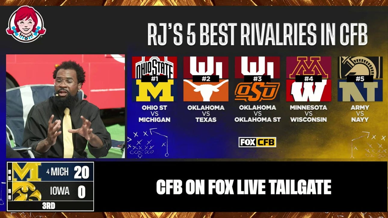 Michigan vs. Ohio State headlines RJ Young's Best College Football Rivalries