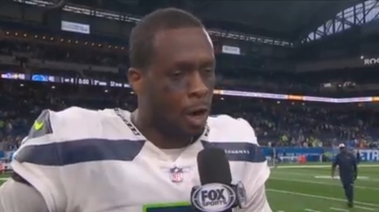 'Today we got it done' — Seahawks Geno Smith speaks with Jennifer Hale after 48-45 win over the Lions
