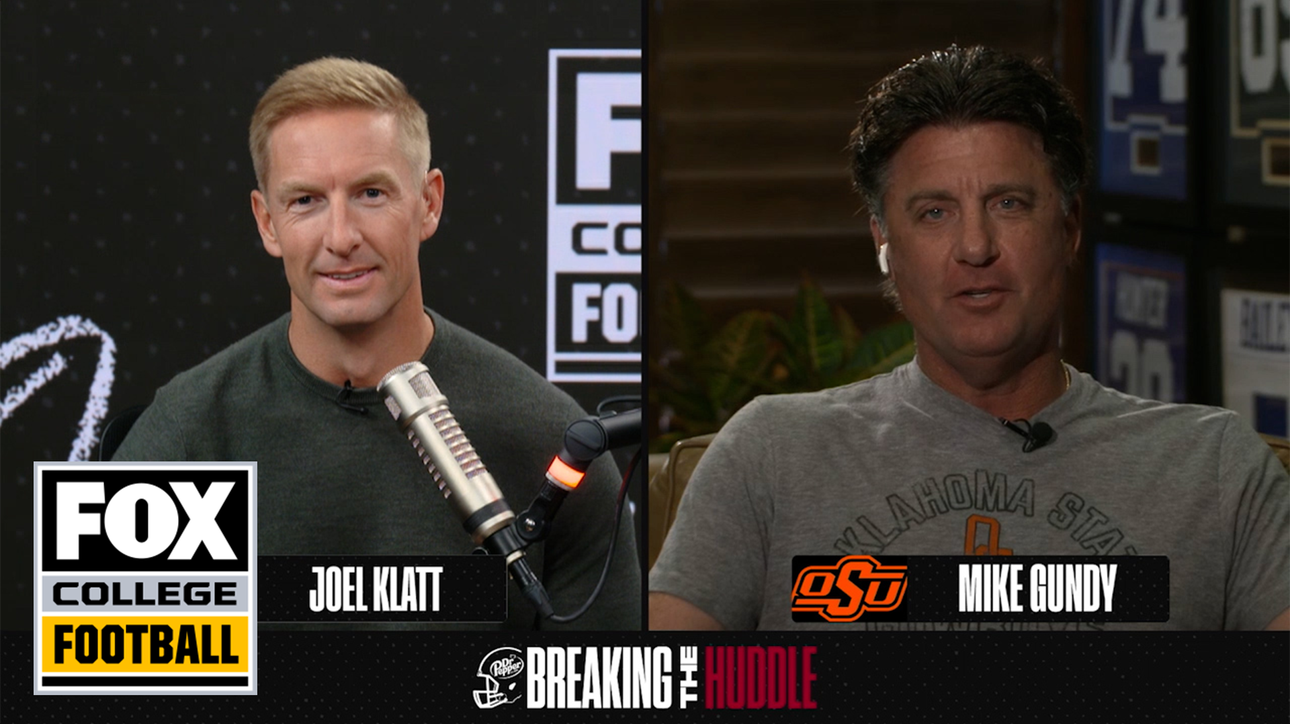 Oklahoma State coach Mike Gundy on OSU's strong start | Breaking the Huddle With Joel Klatt