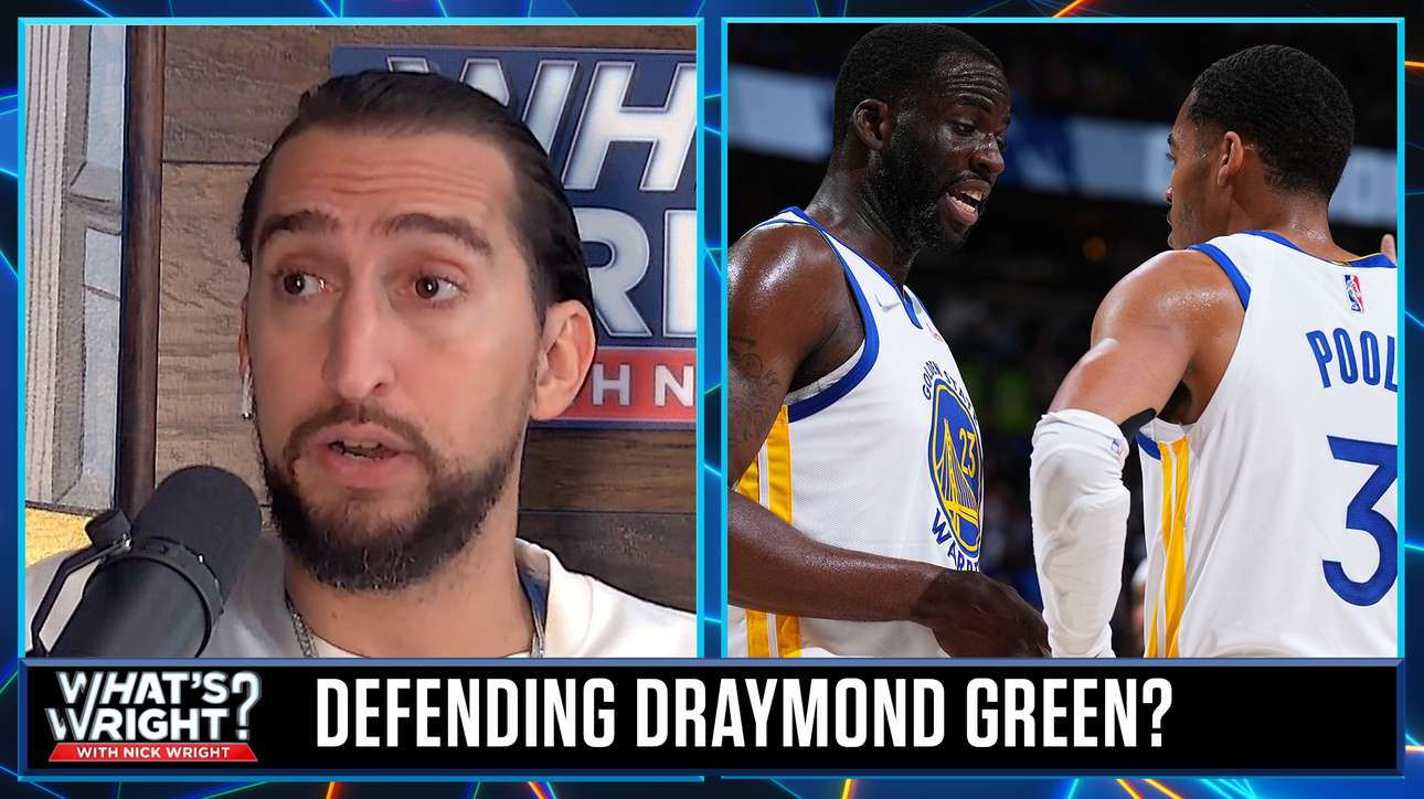 Draymond Green has to know better, Nick on the Jordan Poole dust-up | What's Wright?