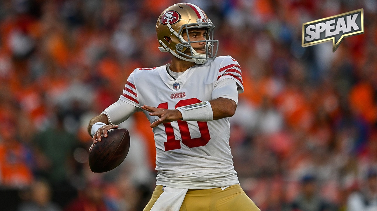 Does Jimmy Garoppolo not get enough respect? | SPEAK