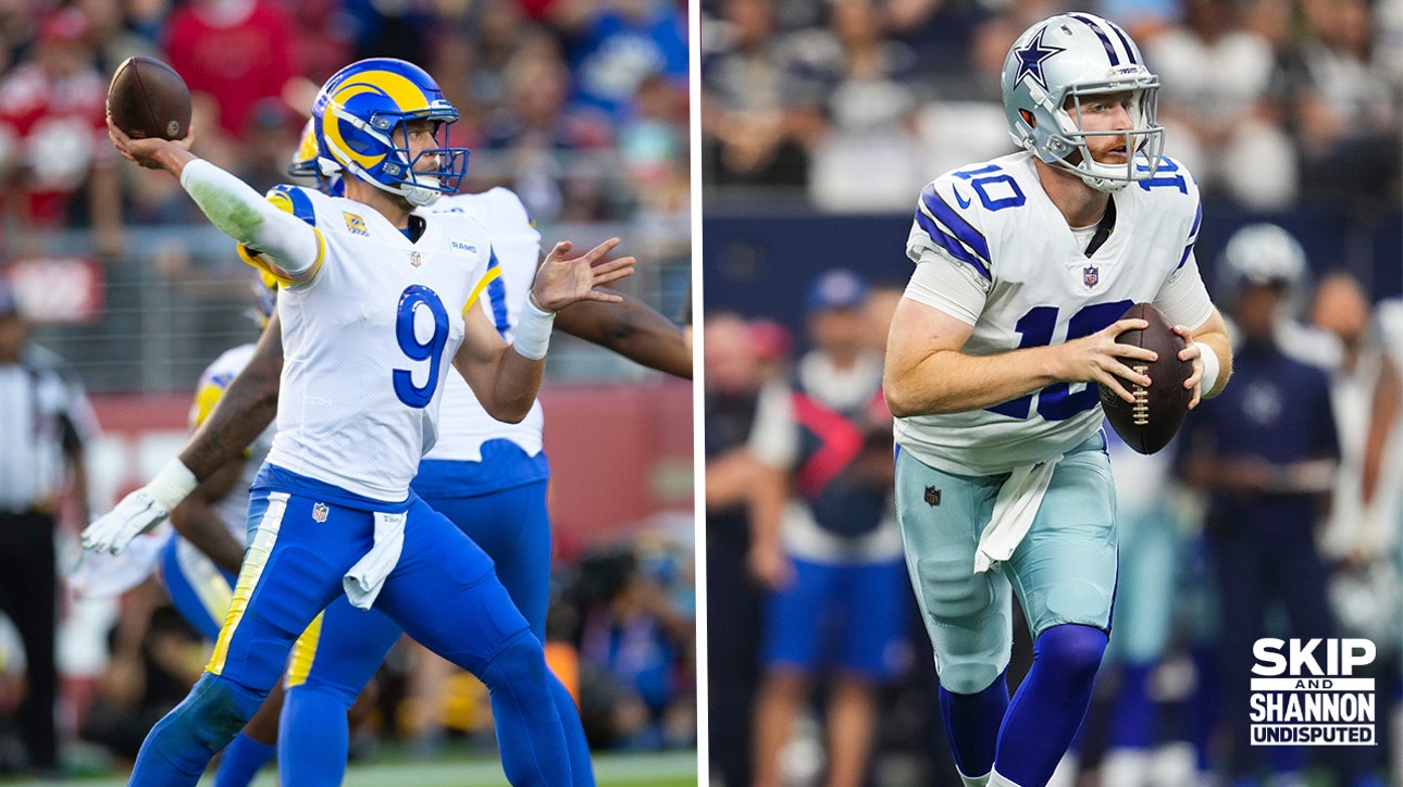 Will Cooper Rush go 5-0 as a starter and defeat Rams in L.A.? | UNDISPUTED