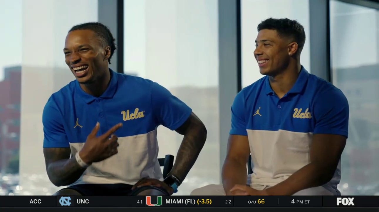 UCLA's Dorian Thompson-Robinson and Zach Charbonnet on friendship and success this season | Big Noon Kickoff