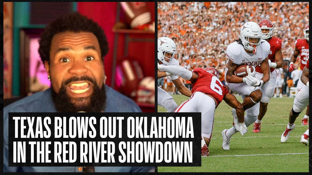 Oklahoma blown out by Texas in the Red River Showdown | The Number One College Football Show