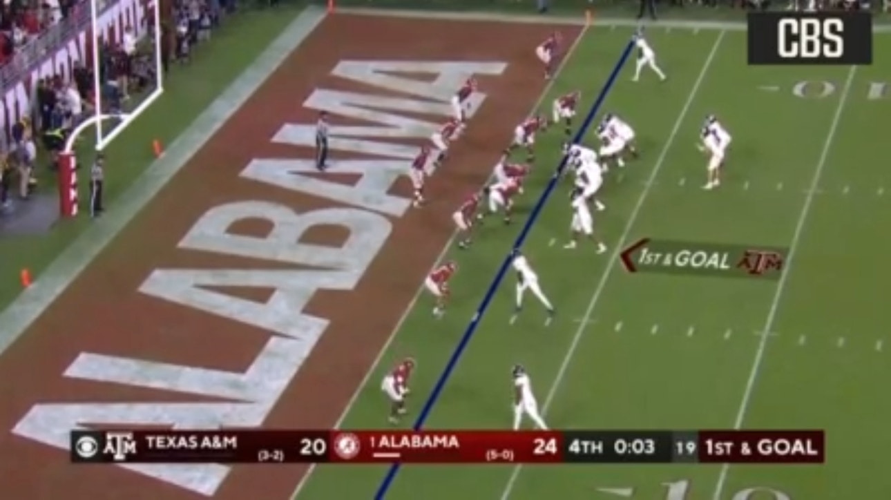 Texas A&M came this close to upsetting No. 1 Alabama