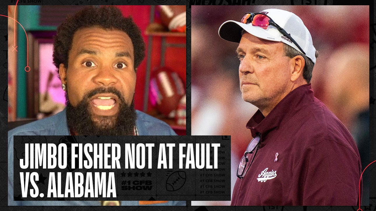 Why Jimbo Fisher is not at fault for Texas A&M's close loss to Alabama | Number One College Football Show