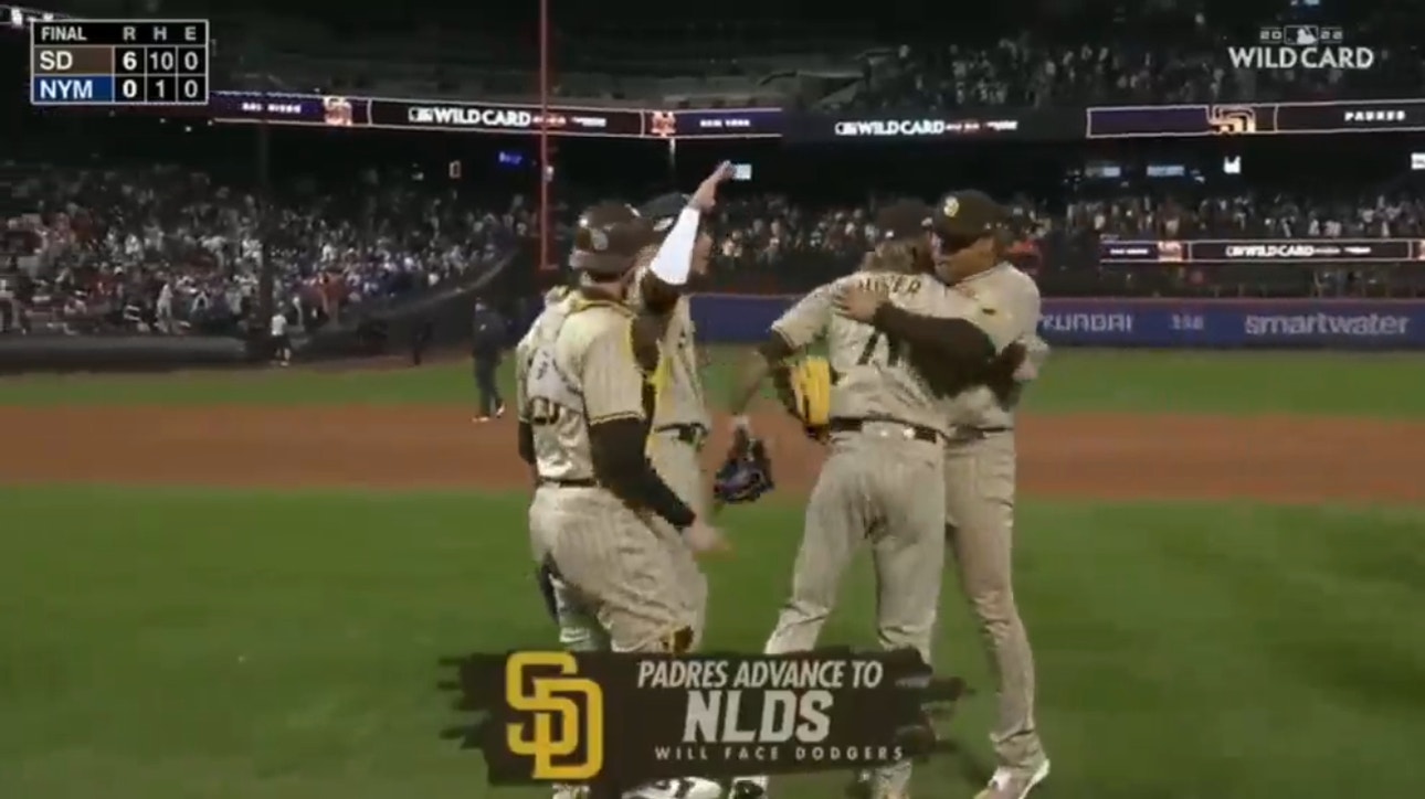 San Diego Padres beat the New York Mets to move on to the NLDS
