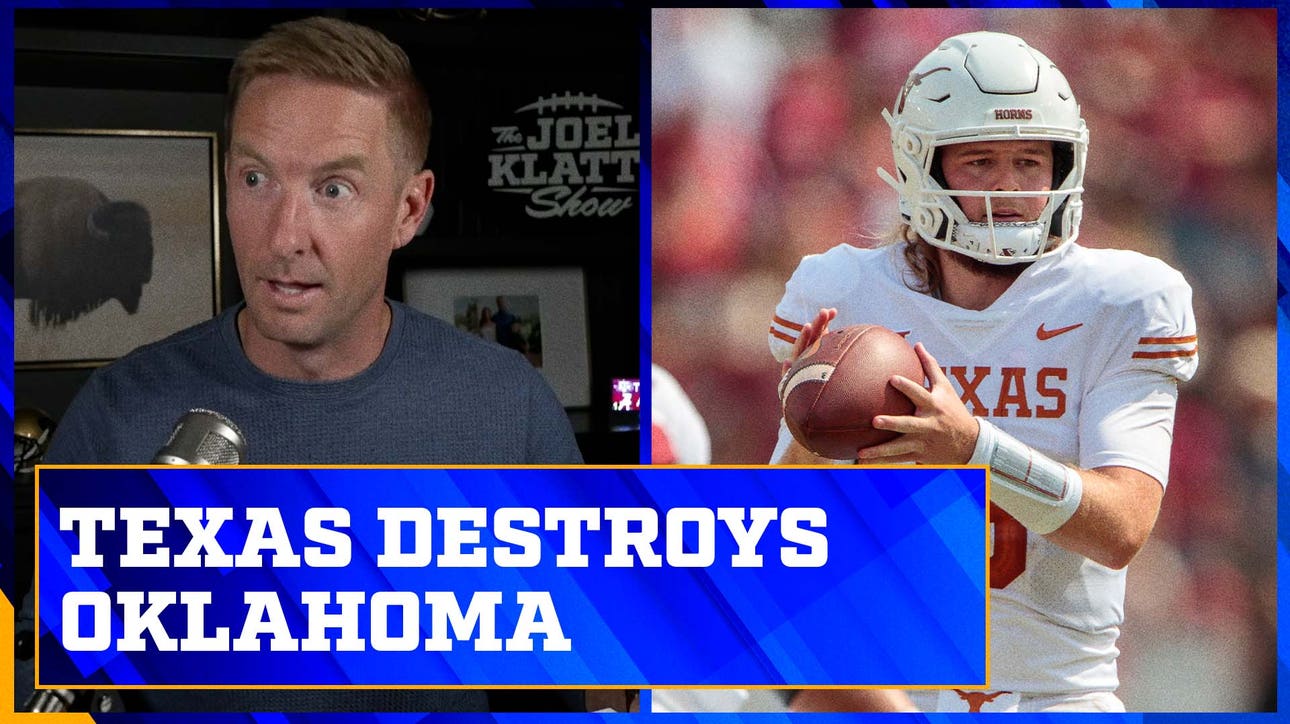 Texas destroys Oklahoma in the Red River Showdown: Longhorns are the best in the Big 12 | The Joel Klatt Show